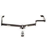 Trailer Tow Hitch For 06-15 Honda Civic 4 Dr. Sedan Except Hybrid and Si Deluxe Package Wiring 2" and 1-7/8" Ball and Lock