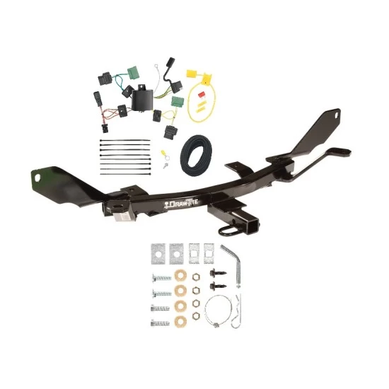 Trailer Tow Hitch For 06-09 Mercury Milan All Models Trailer Tow Hitch w/ Wiring Kit