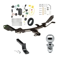 Trailer Tow Hitch For 06-09 Mercury Milan All Models Complete Package w/ Wiring Draw Bar and 2" Ball