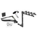 Custom Fit Trailer Hitch4 Bike Carrier Security Lock Pin Rubber Hitch Plug Cover Installation Hardware Installation Instructions 24776 1393100G 580407 2211 Draw-Tite Trailer Tow Hitch 4 Bike Rack 07-08 Honda Fit tilt away adult or child arms fold down c Trailer Tow Hitch w/ 4 Bike Rack For 07-08 Honda Fit tilt away adult or child arms fold down carrier w/ Lock and Cover