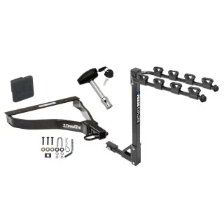 Custom Fit Trailer Hitch4 Bike Carrier Security Lock Pin Rubber Hitch Plug Cover Installation Hardware Installation Instructions 24776 1393100G 580407 2211 Draw-Tite Trailer Tow Hitch 4 Bike Rack 07-08 Honda Fit tilt away adult or child arms fold down c Trailer Tow Hitch w/ 4 Bike Rack For 07-08 Honda Fit tilt away adult or child arms fold down carrier w/ Lock and Cover