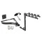 Custom Fit Trailer Hitch4 Bike Carrier Security Lock Pin Rubber Hitch Plug Cover Installation Hardware Installation Instructions 24776 1393100G 580407 2211 Draw-Tite Trailer Tow Hitch 4 Bike Rack 07-08 Honda Fit tilt away adult or child arms fold down c Trailer Tow Hitch w/ 4 Bike Rack For 07-08 Honda Fit tilt away adult or child arms fold down carrier w/ Lock and Cover