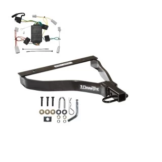 Trailer Tow Hitch For 07-08 Honda Fit All Models Trailer Hitch Tow Receiver w/ Wiring Harness Kit