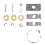 Reese Trailer Tow Hitch For 03-05 Honda Accord Coupe Complete Package w/ Wiring Draw Bar and 2" B