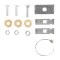 Reese Trailer Tow Hitch For 03-05 Honda Accord Coupe Complete Package w/ Wiring Draw Bar and 1-7/8" Ball