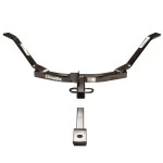 Trailer Tow Hitch For 06-07 Honda Accord Coupe Complete Package w/ Wiring Draw Bar and 2" Ball