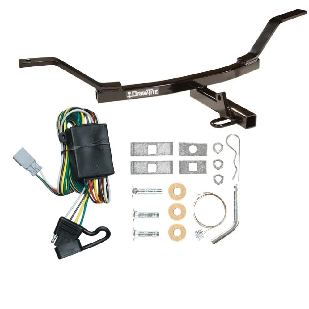 Trailer Tow Hitch For 97-01 Honda CR-V All Models Trailer Hitch Tow Receiver w/ Wiring Harness Kit