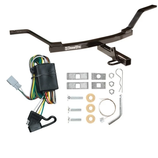 Trailer Tow Hitch For 97-01 Honda CR-V All Models Trailer Hitch Tow Receiver w/ Wiring Harness Kit