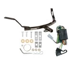 Trailer Tow Hitch For 98-02 Honda Accord (Sedan) 99-03 Acura TL CL Trailer Hitch Tow Receiver w/ Wiring Harness Kit