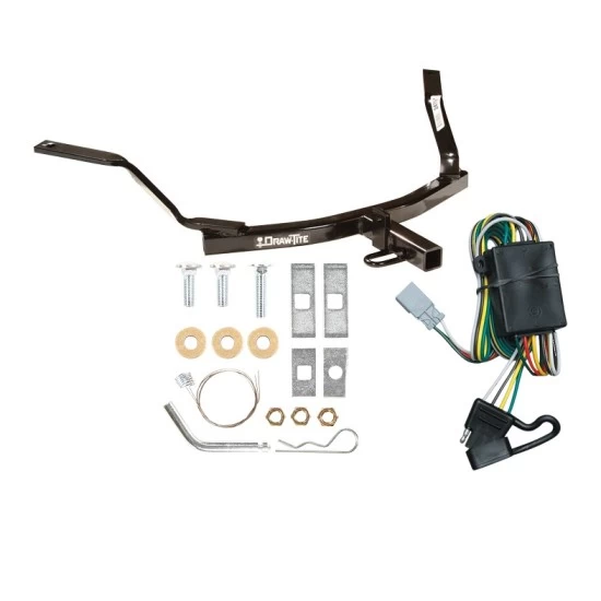 Trailer Tow Hitch For 98-02 Honda Accord (Sedan) 99-03 Acura TL CL Trailer Hitch Tow Receiver w/ Wiring Harness Kit