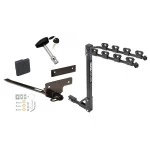 Custom Fit Trailer Hitch4 Bike Carrier Security Lock Pin Rubber Hitch Plug Cover Installation Hardware Installation Instructions 24794 1393100G 580407 2211 Draw-Tite Trailer Tow Hitch 4 Bike Rack 07-12 Nissan Sentra tilt away adult or child arms fold do Trailer Tow Hitch w/ 4 Bike Rack For 07-12 Nissan Sentra tilt away adult or child arms fold down carrier w/ Lock and Cover