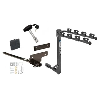 Custom Fit Trailer Hitch4 Bike Carrier Security Lock Pin Rubber Hitch Plug Cover Installation Hardware Installation Instructions 24794 1393100G 580407 2211 Draw-Tite Trailer Tow Hitch 4 Bike Rack 07-12 Nissan Sentra tilt away adult or child arms fold do Trailer Tow Hitch w/ 4 Bike Rack For 07-12 Nissan Sentra tilt away adult or child arms fold down carrier w/ Lock and Cover