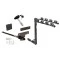 Custom Fit Trailer Hitch4 Bike Carrier Security Lock Pin Rubber Hitch Plug Cover Installation Hardware Installation Instructions 24794 1393100G 580407 2211 Draw-Tite Trailer Tow Hitch 4 Bike Rack 07-12 Nissan Sentra tilt away adult or child arms fold do Trailer Tow Hitch w/ 4 Bike Rack For 07-12 Nissan Sentra tilt away adult or child arms fold down carrier w/ Lock and Cover