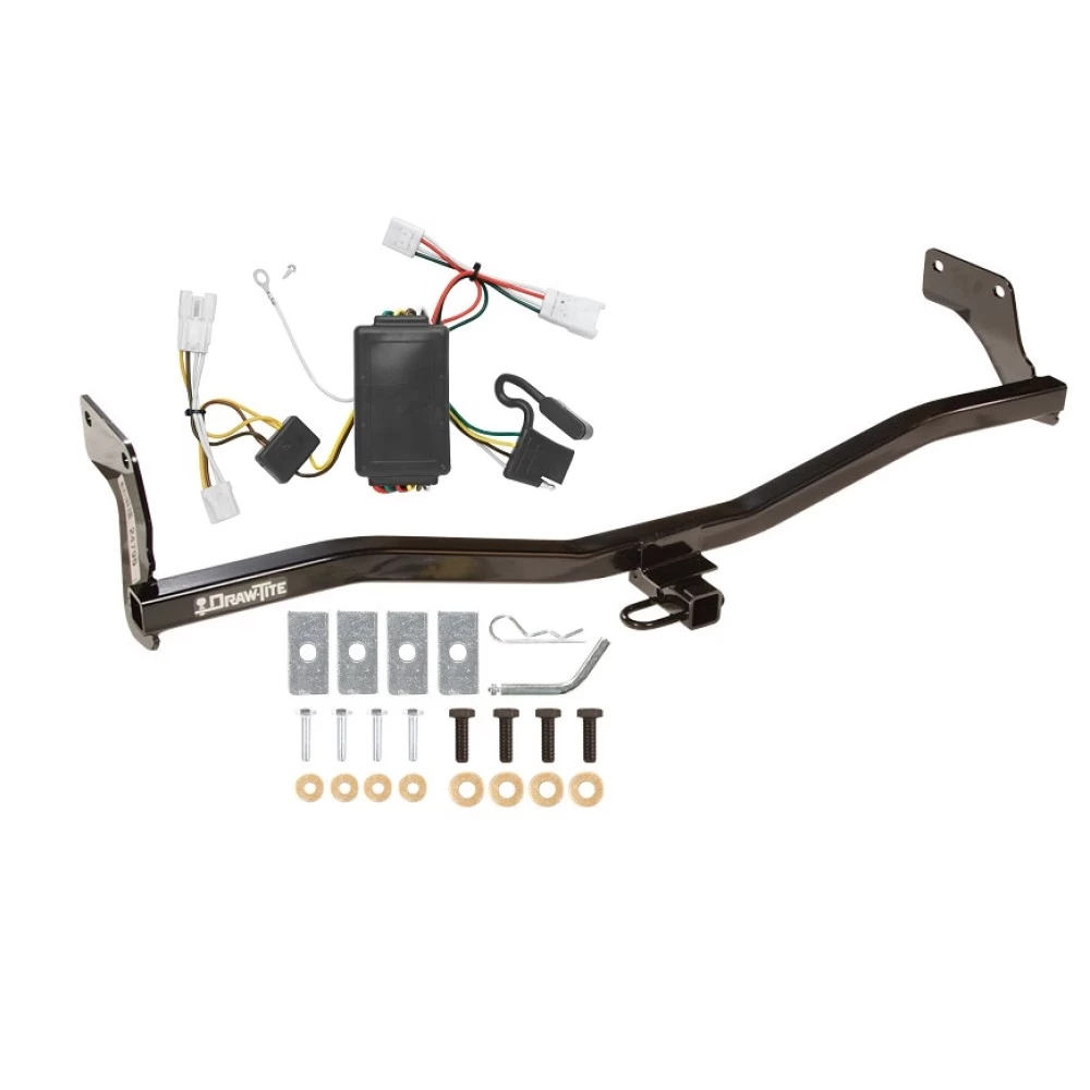 Trailer Tow Hitch For 07-10 Hyundai Elantra Trailer Hitch Tow Receiver w/ Wiring Harness Kit