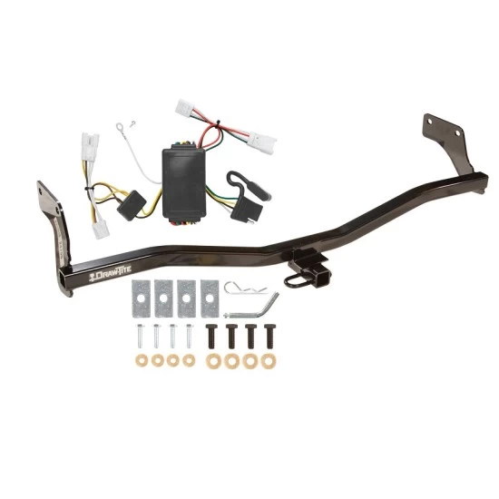 Trailer Tow Hitch For 07-10 Hyundai Elantra Trailer Hitch Tow Receiver w/ Wiring Harness Kit