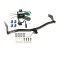 Trailer Tow Hitch For 06-11 KIA Rio5 07-11 Hyundai Accent Tow Receiver w/ Wiring Harness Kit