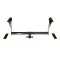 Ultimate Tow Package For 07-15 22-23 Nissan Altima 09-14 Nissan Maxima Trailer Hitch w/ Wiring Draw-Bar Dual 2" and 1-7/8" Ball Lock Bracket Cover 1-1/4" Receiver