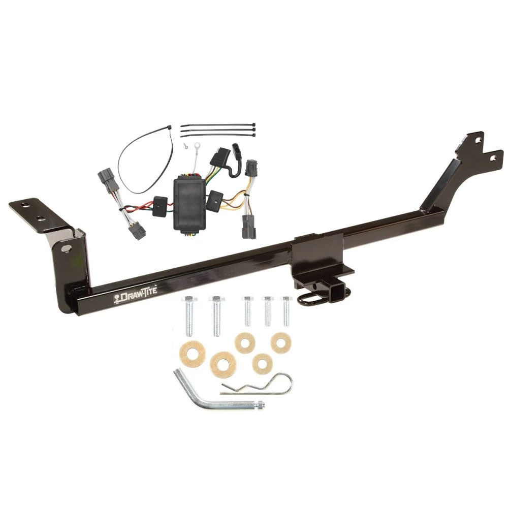 Trailer Tow Hitch For 07-12 KIA Rondo All Models Tow Receiver w/ Wiring Harness Kit