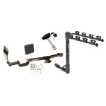 Custom Fit Trailer Hitch3 Bike Carrier Security Lock Pin Rubber Hitch Plug Cover Installation Hardware Installation Instructions 24798 1393100G 580407 2211 Draw-Tite Trailer Tow Hitch 4 Bike Rack 07-12 Nissan Versa tilt away adult or child arms fold dow Trailer Tow Hitch w/ 4 Bike Rack For 07-12 Nissan Versa tilt away adult or child arms fold down carrier w/ Lock and Cover