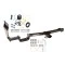 Trailer Tow Hitch For 07-11 Nissan Versa Sedan Tow Receiver w/ Wiring Harness Kit