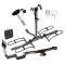 Trailer Tow Hitch For 07-12 Nissan Versa Platform Style 2 Bike Rack w/ Hitch Lock and Cover