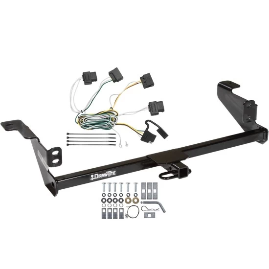 Trailer Tow Hitch For 08-11 Ford Focus 2 or 4-Dr. Trailer Hitch Tow Receiver w/ Wiring Harness Kit