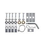 Trailer Tow Hitch For 08-11 Ford Focus 2 or 4-Dr. Trailer Hitch Tow Receiver w/ Wiring Harness Kit