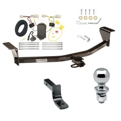 Trailer Tow Hitch For 11-15 Scion xB Complete Package w/ Wiring Draw Bar and 2" Ball