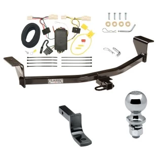 Trailer Tow Hitch For 08-10 Scion xB All Models Complete Package w/ Wiring Draw Bar and 1-7/8" Ball