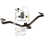 Trailer Hitch Tow Receiver For 07-13 Suzuki SX4 Sportback w/ Wiring Harness Kit