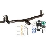 Trailer Tow Hitch For 06-14 Toyota Yaris 3 Dr. Hatchback Trailer Hitch Tow Receiver w/ Wiring Harness Kit