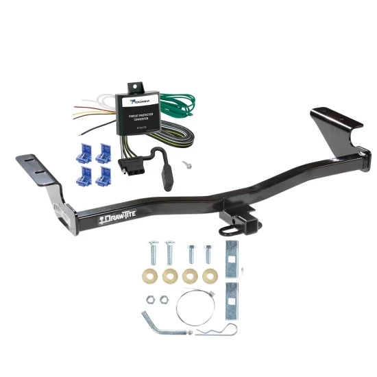Trailer Tow Hitch For 05-06 Scion tC Trailer Hitch Tow Receiver w/ Wiring Harness Kit