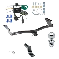 Trailer Tow Hitch For 05-10 Scion Tc All Models Complete Package w/ Wiring Draw Bar and 2" Ball