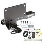 Trailer Tow Hitch For 07-08 INFINITI G35 09-13 G37 Trailer Hitch Tow Receiver w/ Wiring Harness Kit