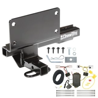 Trailer Tow Hitch For 07-08 INFINITI G35 09-13 G37 Trailer Hitch Tow Receiver w/ Wiring Harness Kit