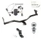 Trailer Tow Hitch For 10-13 KIA Soul w/o LED Taillights Complete Package w/ Wiring Draw Bar and 2" Ball