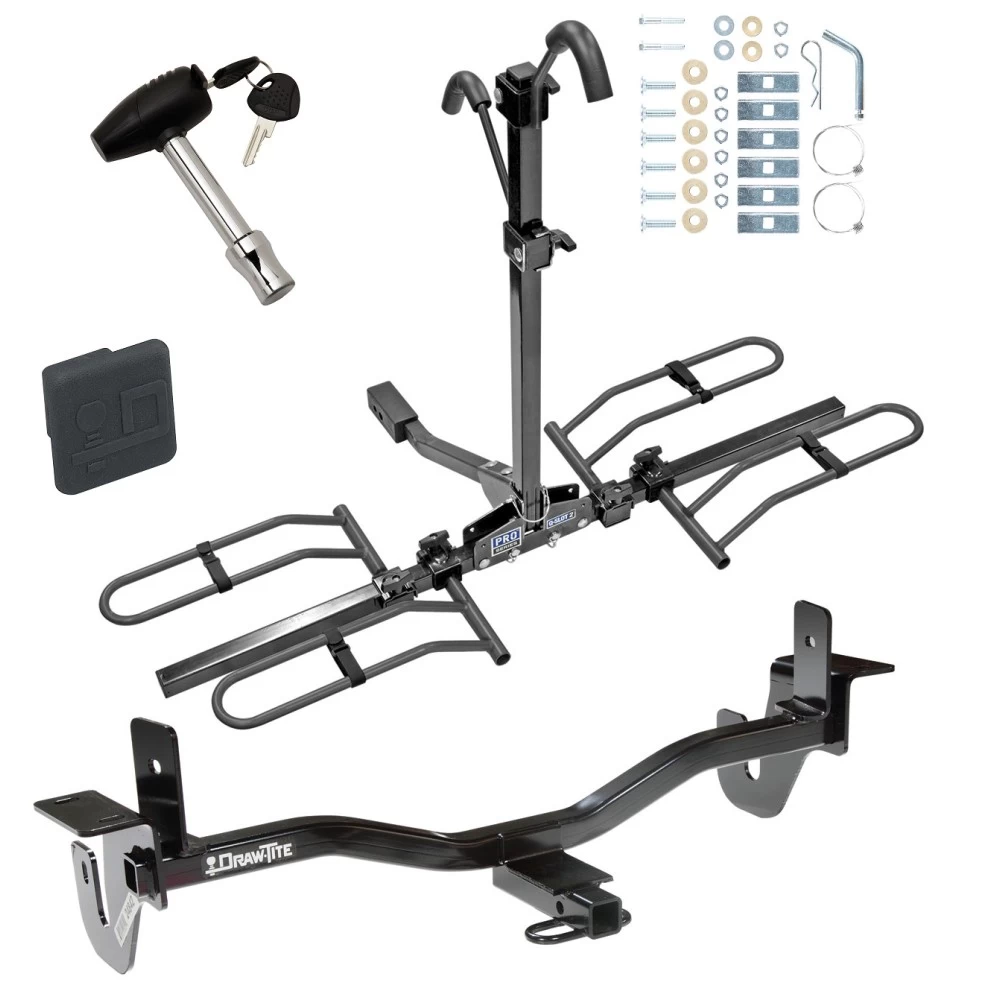 Custom Fit Trailer Hitch2 Bike Carrier Rail Rack Security Lock Pin Rubber Hitch Plug Cover Installation Hardware Installation Instructions 24842 63134 580407 2211 Draw-Tite Trailer Tow Hitch 10-13 Mazda 3 4 Dr. Sedan Platform Style 2 Bike Rack Hitch Lock Trailer Tow Hitch For 10-13 Mazda 3 4 Dr. Sedan Platform Style 2 Bike Rack w/ Hitch Lock and Cover