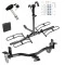 Trailer Tow Hitch For 10-13 KIA Sedona Platform Style 2 Bike Rack w/ Hitch Lock and Cover