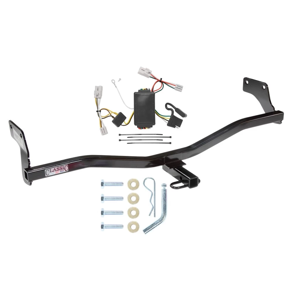 Trailer Tow Hitch For 09-12 Hyundai Elantra Touring All Models Trailer Hitch Tow Receiver w/ Wiring Harness Kit