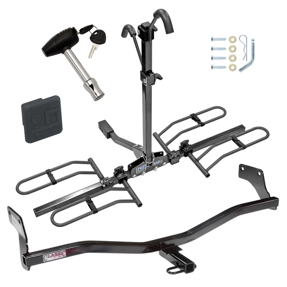 Custom Fit Trailer Hitch2 Bike Carrier Rail Rack Security Lock Pin Rubber Hitch Plug Cover Installation Hardware Installation Instructions 24844 63134 580407 2211 Draw-Tite Trailer Tow Hitch 09-12 Hyundai Elantra Touring 5 Dr. Platform Style 2 Bike Rack Trailer Tow Hitch For 09-12 Hyundai Elantra Touring 5 Dr. Platform Style 2 Bike Rack w/ Hitch Lock and Cover