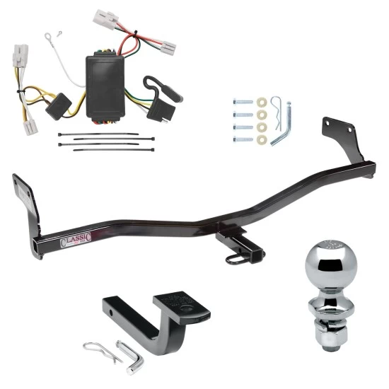 Trailer Tow Hitch For 09-12 Hyundai Elantra Touring All Models Complete Package w/ Wiring Draw Bar and 2" Ball