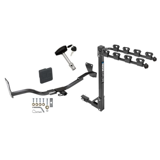 Custom Fit Trailer Hitch4 Bike Carrier Security Lock Pin Rubber Hitch Plug Cover Installation Hardware Installation Instructions 24846 1393100G 580407 2211 Draw-Tite Trailer Tow Hitch 4 Bike Rack 10-13 KIAte 4 Dr. Sedan tilt away adult or child arms fol Trailer Tow Hitch w/ 4 Bike Rack For 10-13 KIA Forte 4 Dr. Sedan tilt away adult or child arms fold down carrier w/ Lock and Cover