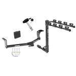 Custom Fit Trailer Hitch4 Bike Carrier Security Lock Pin Rubber Hitch Plug Cover Installation Hardware Installation Instructions 24847 1393100G 580407 2211 Draw-Tite Trailer Tow Hitch 4 Bike Rack 10-21 Toyota Prius 12-17 V tilt away adult or child arms Trailer Tow Hitch w/ 4 Bike Rack For 10-21 Toyota Prius 12-17 V tilt away adult or child arms fold down carrier w/ Lock and Cover