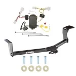 Trailer Tow Hitch For 10-15 Toyota Prius All Models Trailer Hitch Tow Receiver w/ Wiring Harness Kit