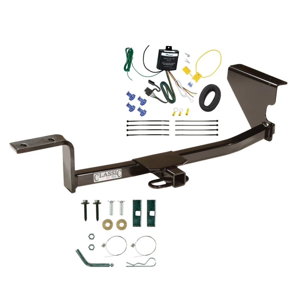 Trailer Tow Hitch For 06-10 Volkswagen Passat 09-17 CC Trailer Hitch Tow Receiver w/ Wiring Harness Kit