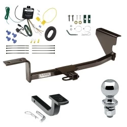 Trailer Tow Hitch For 06-10 Volkswagen Passat 09-17 CC Complete Package w/ Wiring Draw Bar and 2" Ball