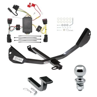 Trailer Tow Hitch For 10-11 Chevy Camaro Except Convertible and Ground Effects Complete Package w/ Wiring Draw Bar and 1-7/8" Ball