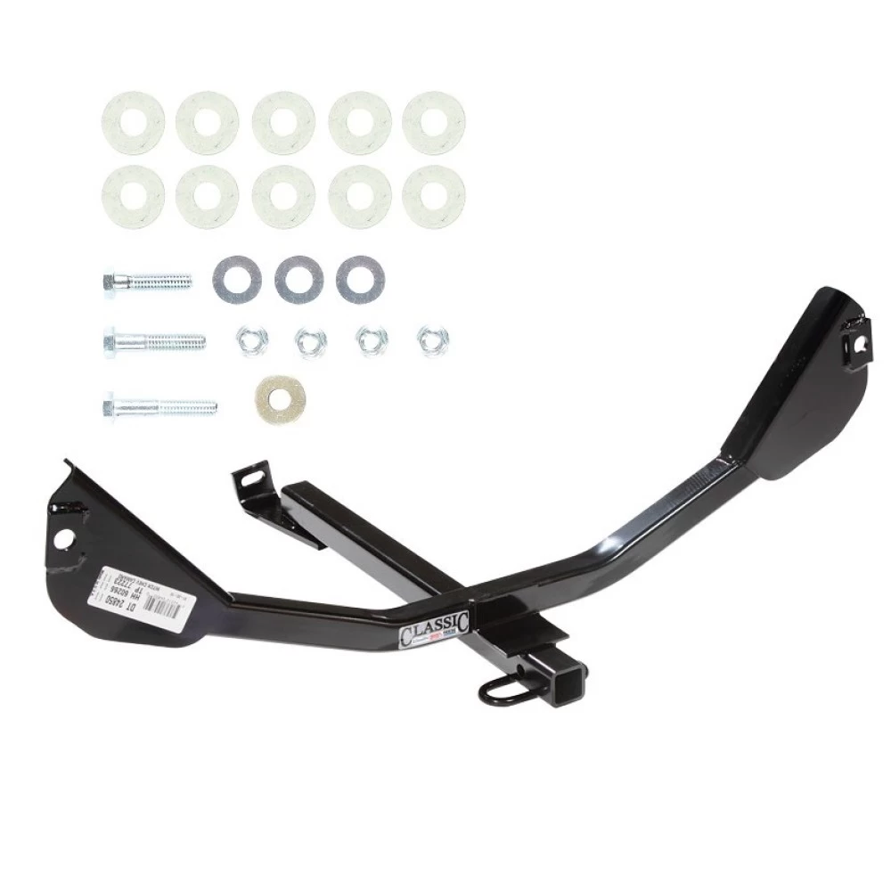 24850 2010 2011 10 11 Chevrolet Camaro Except Convertible w/Dealer Installed Ground Effects Draw-Tite Trailer Tow Hitch Receiver Bar Frame Trailer Tow Hitch For 10-15 Chevy Camaro 1-1/4" Towing Receiver Class 1