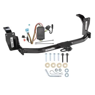 Trailer Tow Hitch For 10-12 Honda Accord Crosstour Trailer Hitch Tow Receiver w/ Wiring Harness Kit