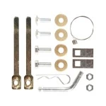 Trailer Hitch Tow Receiver w/ Wiring Harness Kit For 11-13 Ford Fiesta Hatchback 